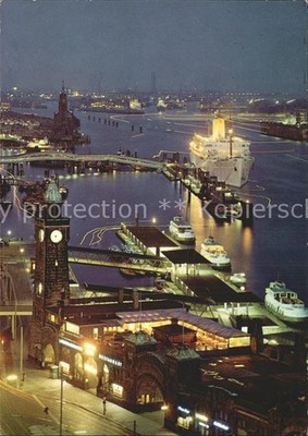 Schiffe Ships Navires Hamburg St. Pauli-Landungsbrücken 