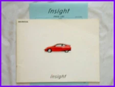 2000/04 Honda Insight Catalog Early Model 34 pages