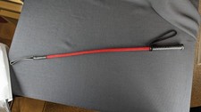 RIDING CROP WHIP  28" Durable Flexible Red Equestrian Horse Training Aid
