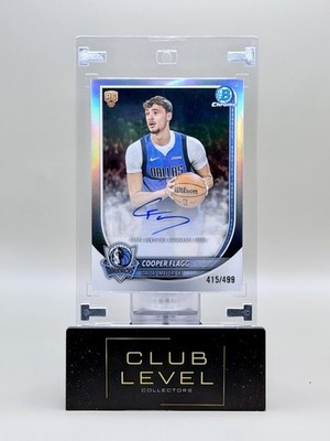 2025 Bowman Chrome Cooper Flagg Refractor Auto /499 | READ DESCRIPTION—WONT GEM