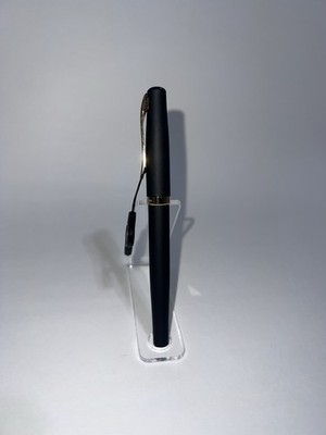 Matte Black With Gold Trim Duke 209 Fountain Pen. 18K Gold Two-Tone Nib