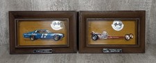 Vintage Ford Autolite Racing Shadow Box Nascar Torino & Tinker Toy Dragster (2)