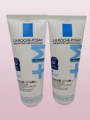 LA ROCHE POSAY LIPIKAR AP+MAX TRIPLE REPAIR MOISTURIZING CREAM 2.53 OZ 2028 2PCS