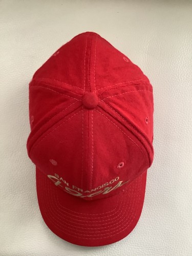 Vintage San Francisco 49ers Hat Cap Red Wool Gold Embroidery Football NFL Rare - Picture 5 of 9
