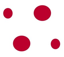 4 X Sticker Car Motorbike Japan Flag Japanese