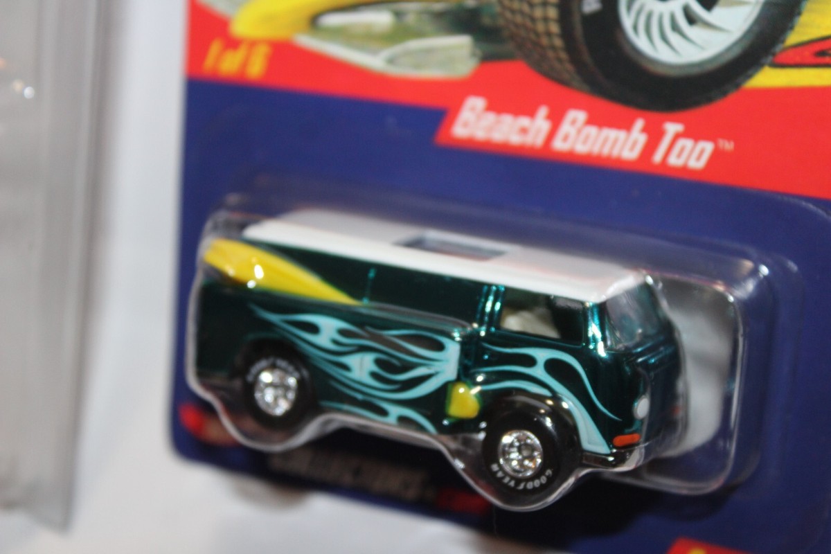 【7】Hot Wheels Beach Bomb Too Real Riders 2003 Hot Wheels-Volkswagen Beach Bomb Too-Real Riders-RLC
