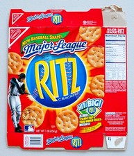 Ken Griffey Jr. lot of 2 diff 2000 Ritz Crackers World Series Promo empty boxes