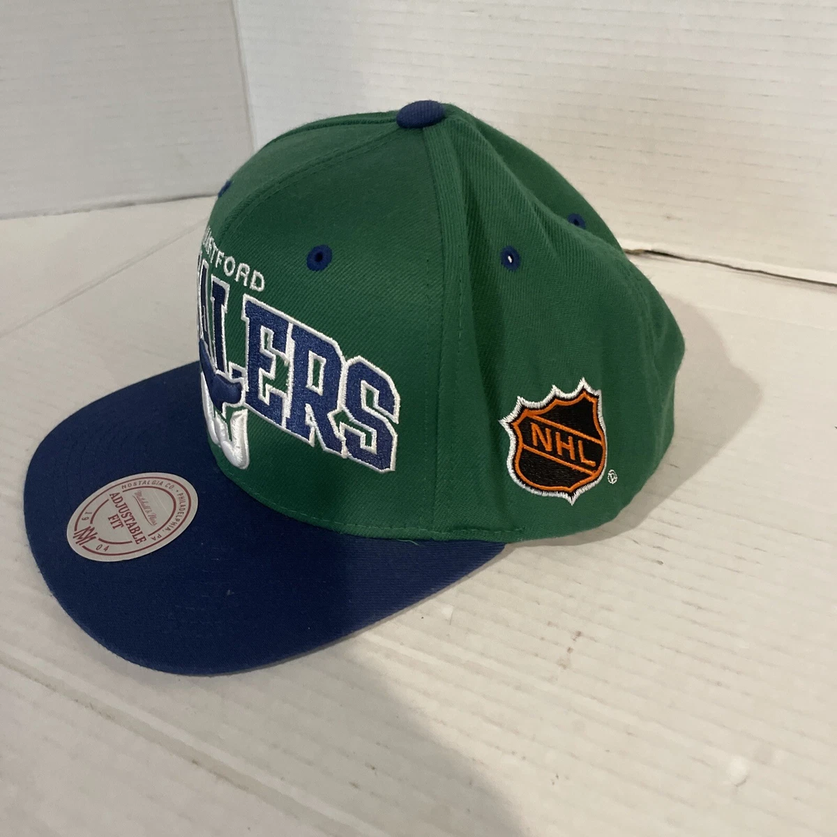 RARE Hartford Whalers Mitchell & Ness NHL Throwback Snapback Vintage Hockey Hat