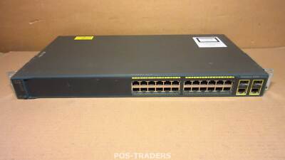 Cisco WS-C2960-24TC-L V06 Switch 24x 10/100 Gigabit + 4x Dual-purpose