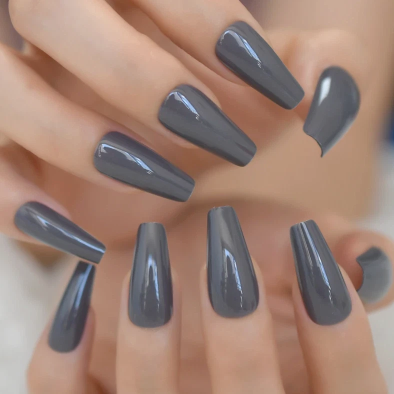 Grey sale coffin nails