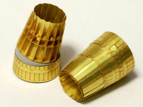 Dream DE-0553 1/72 Su-35S 117S Exhaust Nozzles Open Photo Etches for Hasegawa - Picture 3 of 3