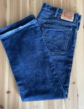 Levi’s 517 Boot Cut Jeans 40x30 Blue Wash Denim 100% Cotton