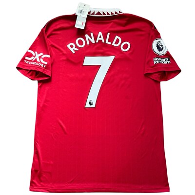 2022/23 Manchester United Home Jersey #7 Ronaldo Large