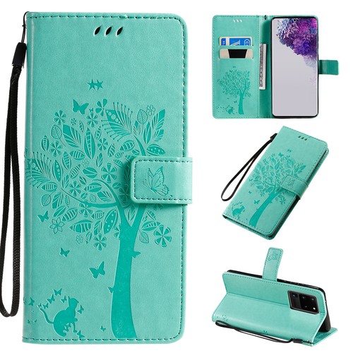 For Samsung A42 A22 A32 A52 Tree Pattern PU Leather Flip Wallet Case Phone Cover - Picture 7 of 24