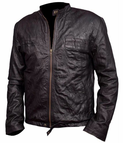 Wrinkled Leather Jacket | eBay