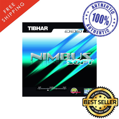 Rivestimento Offensivo Tibhar Nimbus Sound - Rivestimento Da Tavolo Da Tennis Super Efficace Tibhar Nimbus Soft