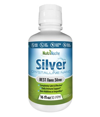 #ad #ad Colloidal Silver 99.99% Pure Nano Silver Particles from NutriNoche $27.97