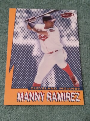 1999 Pacific Invincible Seismic Force #8 Cleveland Indians Slugger Manny Ramirez