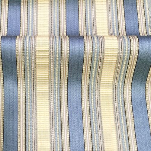 4 COLORS / MOZART Striped Jacquard Brocade Fabric - Picture 1 of 18