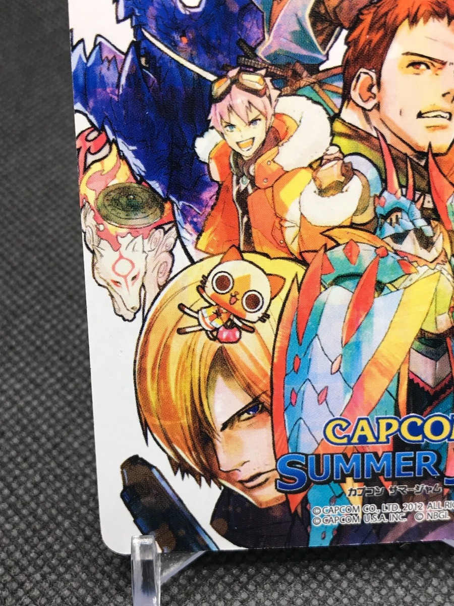 CLUB 9 MONSTER HUNTER 3G CAPCOM SUMMER JAM Original Playing Cards