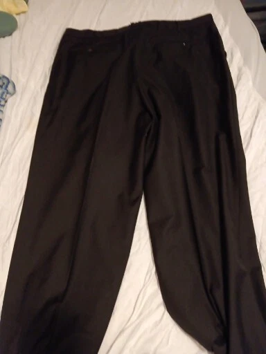 Pantalones de vestir plisados lisos para hombre Giorgio Fiorelli - TALLA 52/46 USADOS Foto 4 de 4