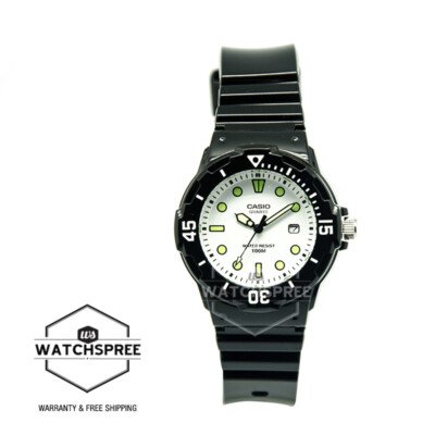 Casio Standard Analog Black Resin Band Watch LRW200H-7E1 LRW-200H-7E1