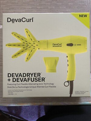 DevaCurl DevaDryer + Devafuser Professional Ionic Blow Dryer New
