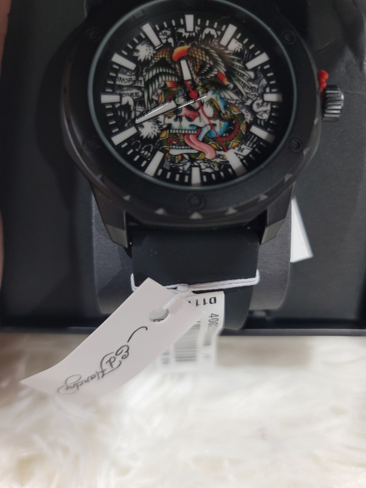 Ed Hardy Men’s , Watch Brand New In Box Hard To Find | eBay