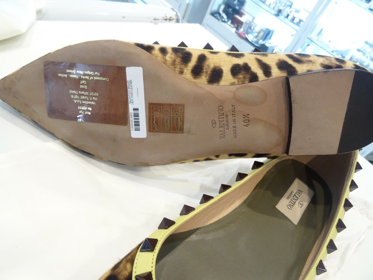 valentino leopard rockstud