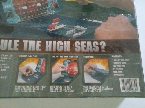 Battleship Classic Naval Combat Game 2002 Milton Bradley Hasbro Factory Sealed - Picture 3 of 3
