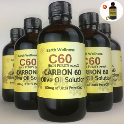 #ad C60 Olive Oil 100ml Fullerene Carbon 60 High Purity 99.9% $21.99