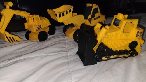 Toy Construction Vehicles Plastic Front End Loader, Excavator, BullDozer 205 - Picture 3 of 5