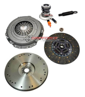 GF HD CLUTCH KIT +CAST FLYWHEEL +SLAVE fits 1988-1992 BRONCO F150 F250 F350 5.0L