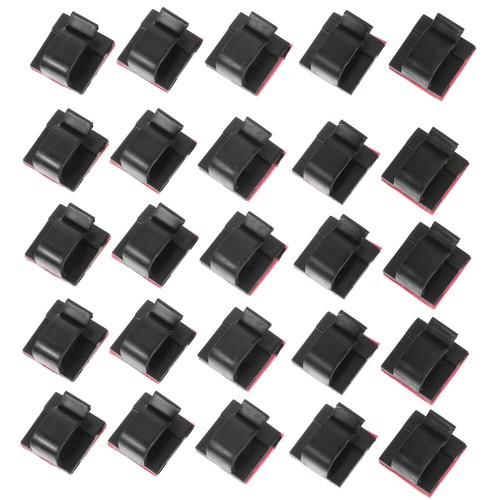 100 Pcs Wiring Buckle Fixing Device Cable Organiser Clips Electric Wires Clamp - Afbeelding 7 van 12