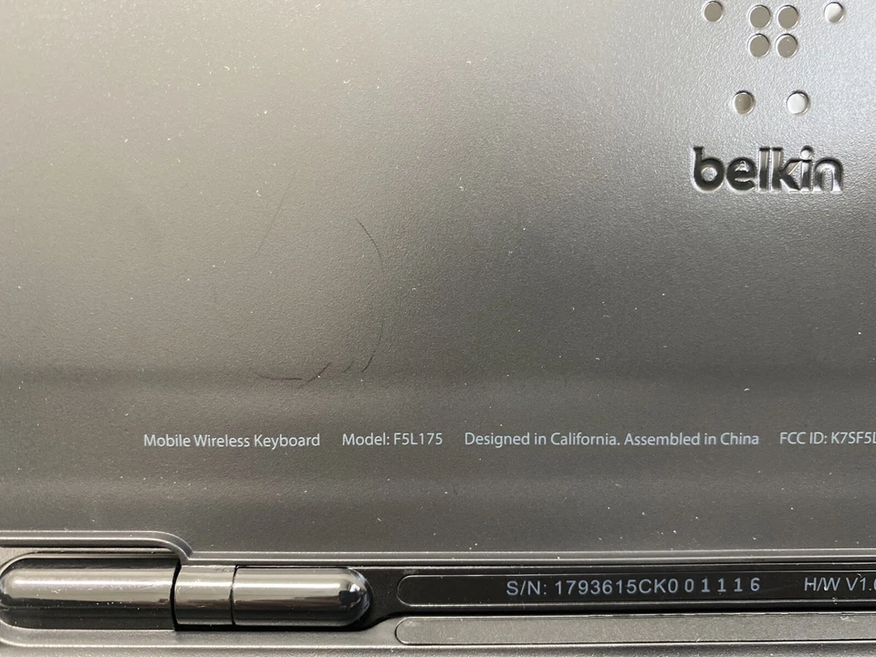 Belkin QODE мобильная беспроводная клавиатура мобильная беспроводная клавиатура Qode - (T221) - Изображение 4 из 4