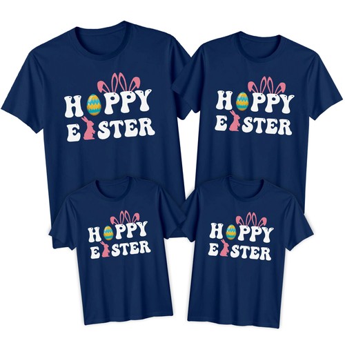 Family Bunny Egg Happy Easter T-Shirt Tee Festival Holiday Party Matching #ED - Picture 16 of 24