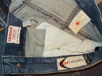 AJ Armani Jeans 10 Italy Authentic Indigo Series 003 Straight Leg Pants |  eBay