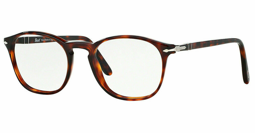 Authentic Persol Eyeglasses PO3007-V 24 Black Frames 50MM ST* Rx