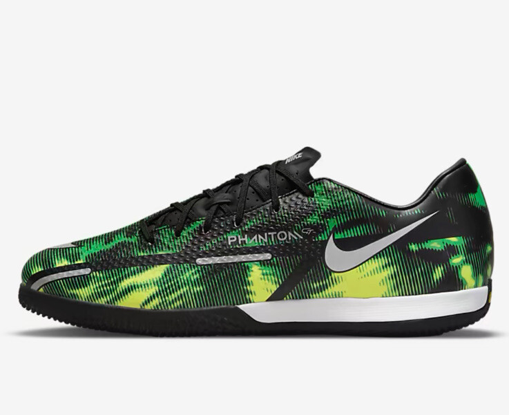 Nike Phantom GT2 Academy SW IC DM0724-003 Men Size 8.5 Blk/MTLC