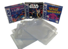 Nintendo Gameboy Box Clear Sleeve Protector Covers Protective Case Dropdown Menu