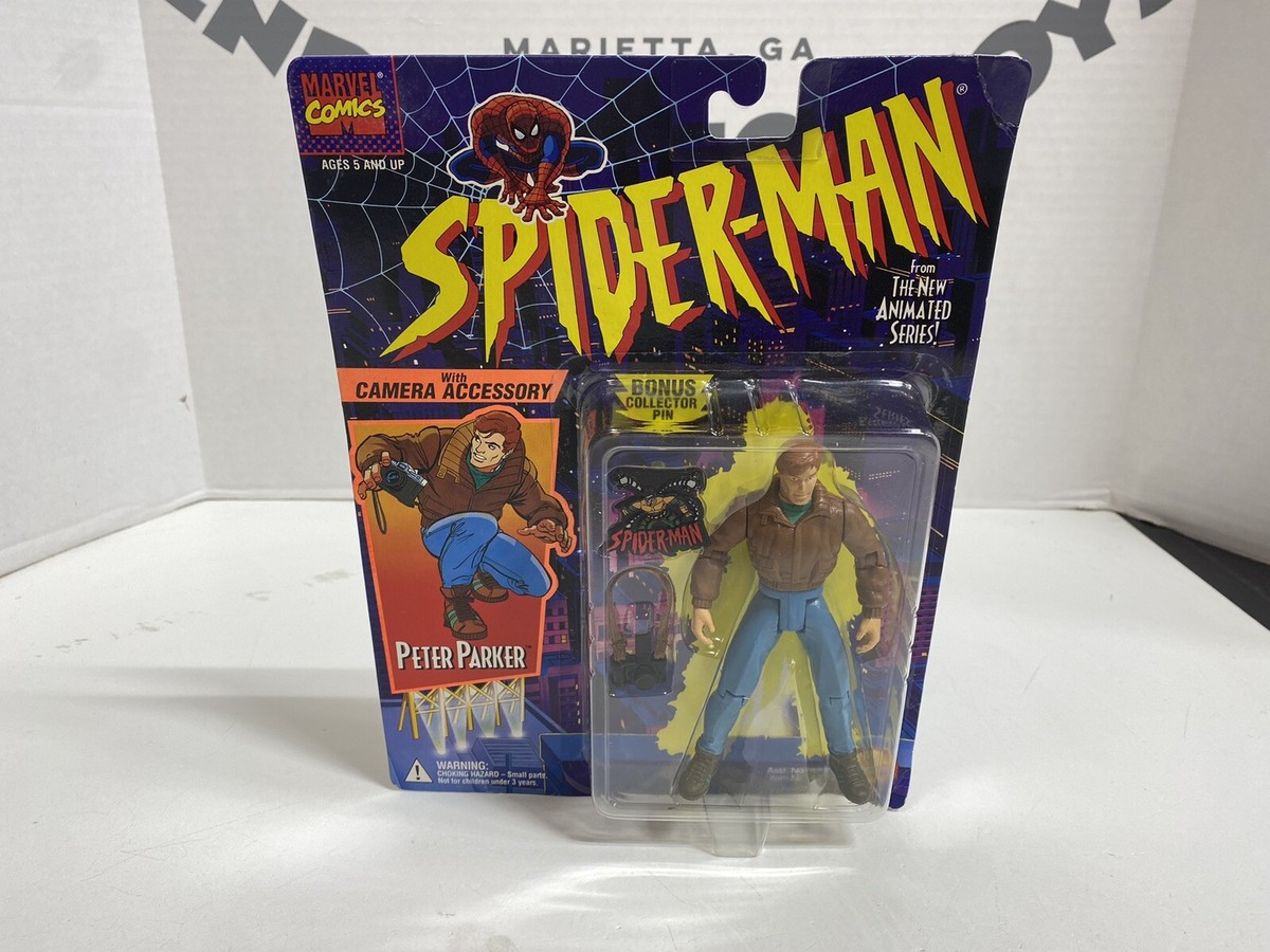 PETER PARKER Spider-Man Marvel Comics Action Figure Toybiz