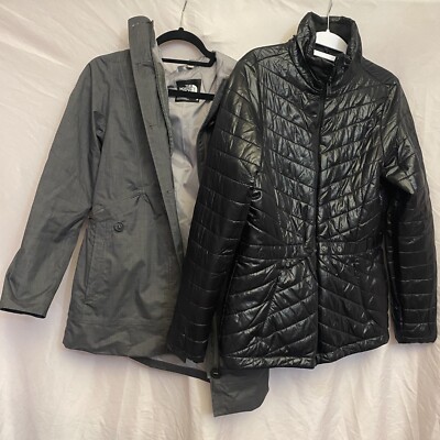 North Face two-layer waterproof windbreaker jacket - size M