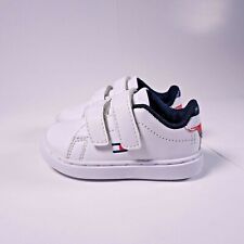 Tommy Hilfiger Toddler Girls Pink Sneakers Shoes Hook & Loop Size