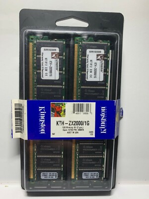 Kingston　メモリ Buy Kingston 1gb Kit 2x512mb DDR ECC Reg Kth-zx2000/1g online | eBay