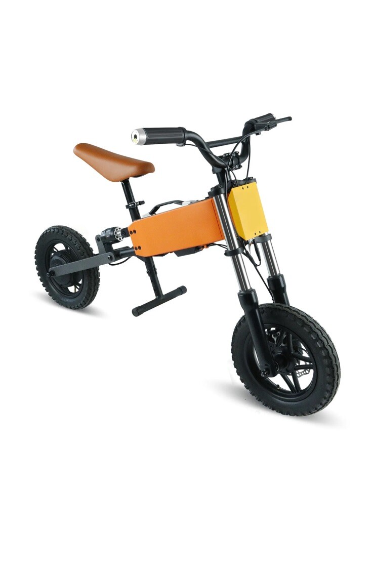 New 24V 4Ah 200W Kids Electric Balance Bike 12in Wheels E-Bike Bicycle 25km/h Gr