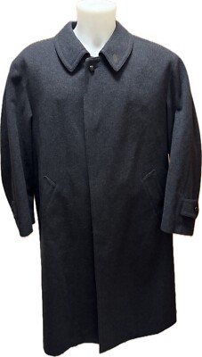 Bugatti  Mantel Echter Alpen-Loden Gr. 27 Schwarz Herren  Trenchcoat Business