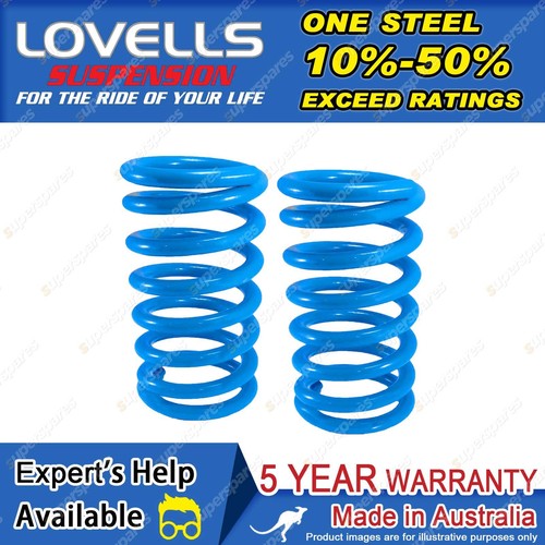 Rear Raised Heavy Duty Coil Springs for Toyota FJ Cruiser Toyota Prado 120 150 - Picture 2 of 2