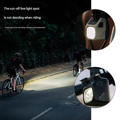 Phare Avant Vélo Magicshine CBL 1600 - Lumière LED, étanche, 151g, Noir & Blanc