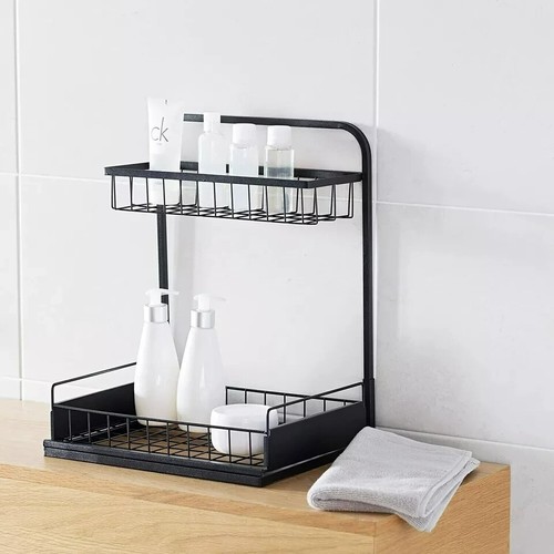 2 Tier Cupboard Organiser -Free Standing Spice Rack 🌶️🌶️ - Picture 6 of 7