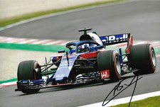 Pierre Gasly "Toro Rosso Racing 2018" Autogramm signed 20x30 cm Bild